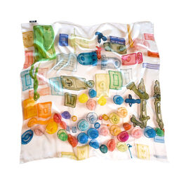 Do Ho Suh Jet Lag silk scarf