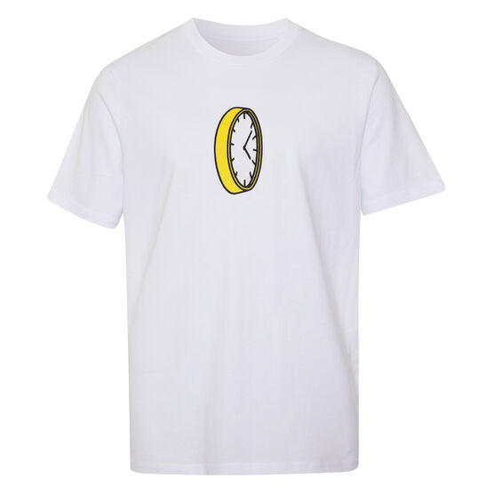 Patrick Caulfield clock white t-shirt