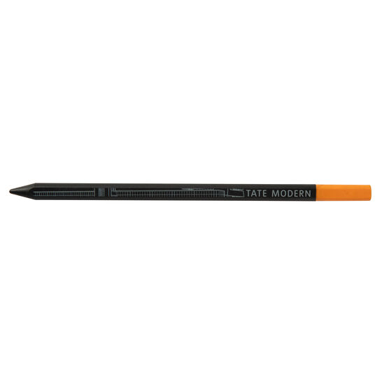 Tate Modern orange Perpetua pencil