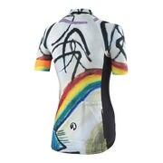 Women's Kandinsky cycling jersey back