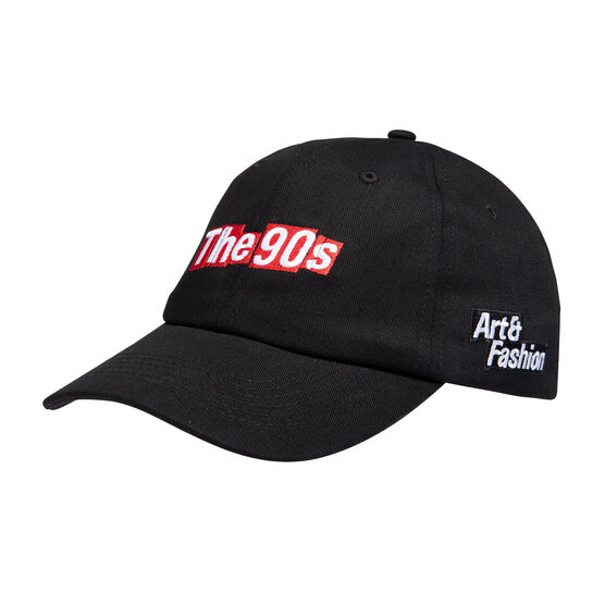 The 90s: Art & Fashion black cap