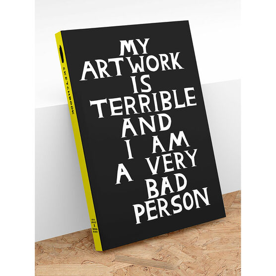 David Shrigley My Artwork is Terrible sketchbook