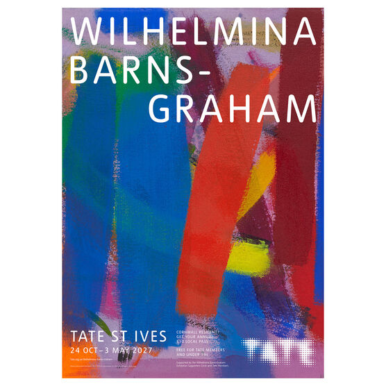 Wilhelmina Barns-Graham exhibition poster