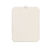 Decorative leaf plaster cast plaque