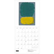 Mark Rothko 2025 wall calendar