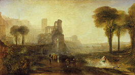 Turner: Caligulas Palace and Bridge exhibited 