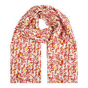Patrick Heron Aztec silk scarf