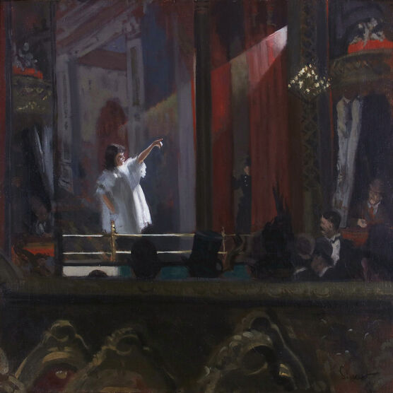 Walter Richard Sickert: Little Dot Hetherington at the Bedford Music Hall