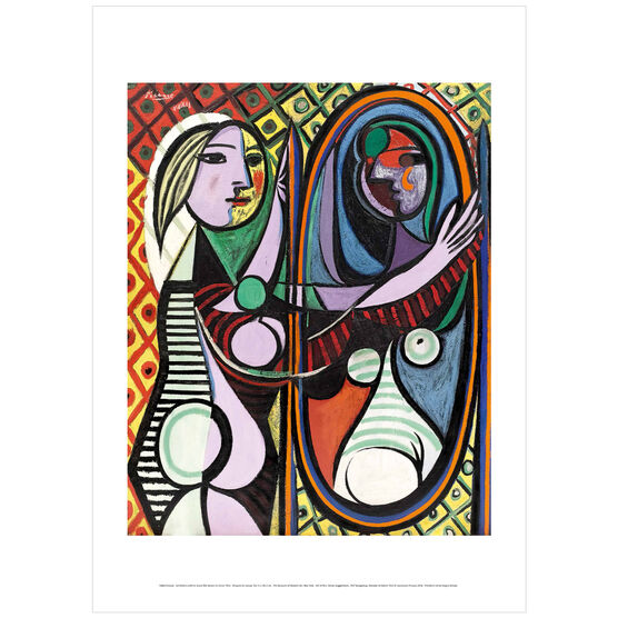 Pablo Picasso: Girl Before a Mirror poster