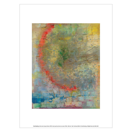 Frank Bowling Sacha Jason Guyana Dreams art print
