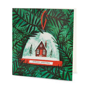 Nina Cosford: Snow Globe Christmas card (pack of 6)