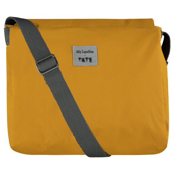 Ally Capellino mustard yellow satchel