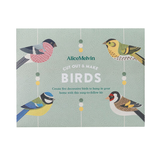 Cut out & make British birds kit