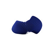 Blue Helix 3D printed bracelet