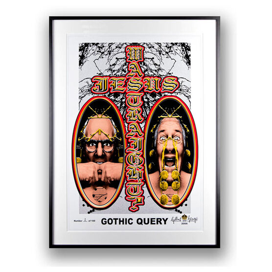 Gilbert & George, Gothic Query, 2006