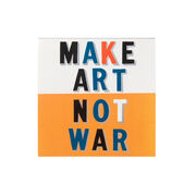 Bob and Roberta Smith Make Art Not War sketchbook