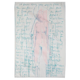 Tracey Emin I am the Last of my kind tea towel