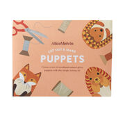 Cut out & make British animal puppets sewing kit