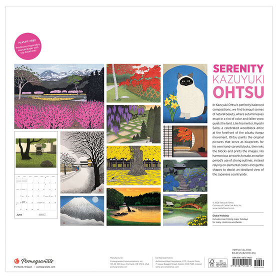 Serenity: Kazuyuki Ohtsu Calendar 2027