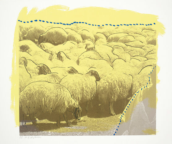 Menashe Kadishman: Sheep A