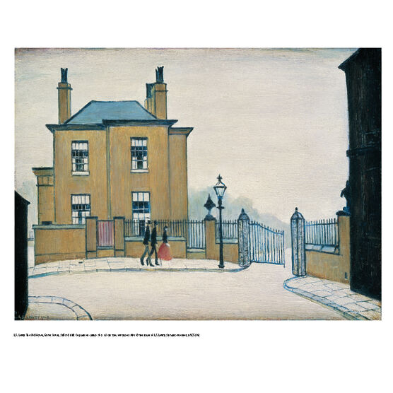 L.S. Lowry: The Old House mini print