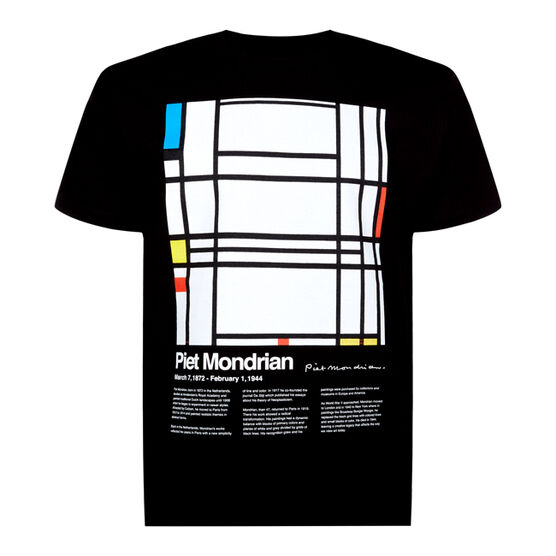 Mondrian black t-shirt
