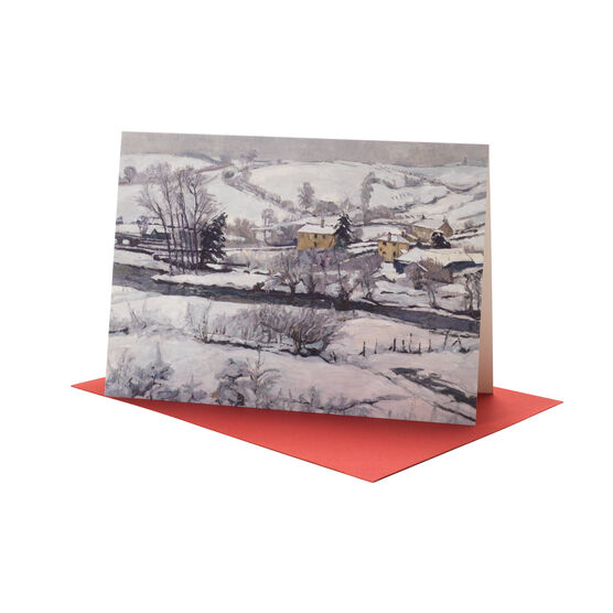 John. A. Park: Snow Falls on Exmoor Christmas card (pack of 10)