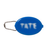 Tate logo blue coin pouch