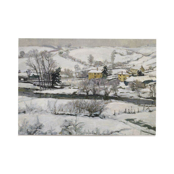 John. A. Park: Snow Falls on Exmoor Christmas card (pack of 10