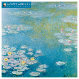 Monet's Waterlilies 2026 wall calendar