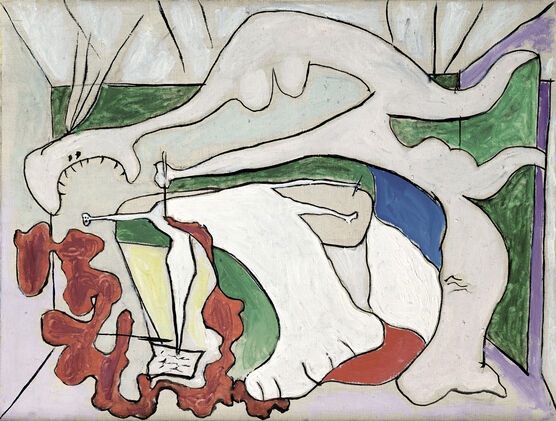 Pablo Picasso: Woman with Dagger