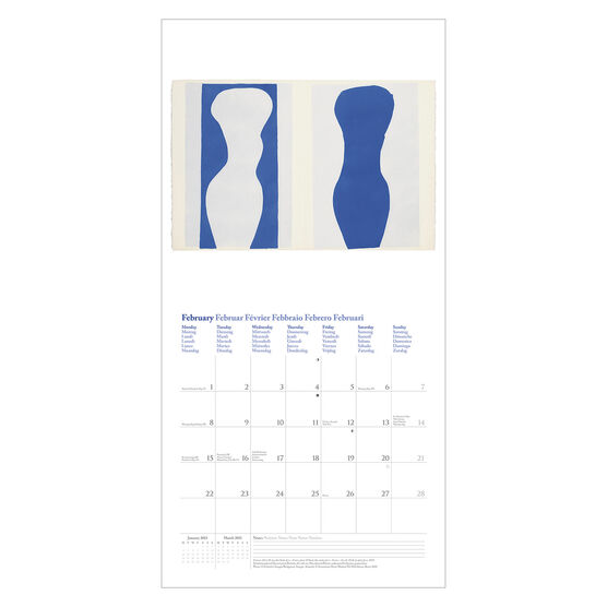 Matisse 2021 Calendar Calendars Tate Shop Tate matisse kalender 2021