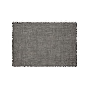 Mourne Textiles black and white table mat