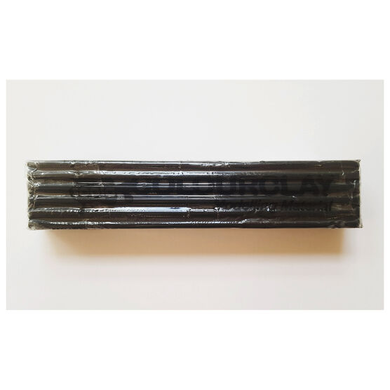 Newplast black modelling clay