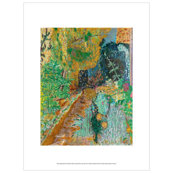 Pierre Bonnard: The Garden exhibition print