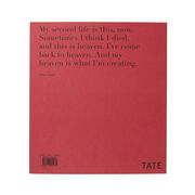 Tracey Emin: A Second Life paperback exhibition book (Pre-order)