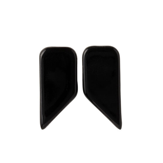 A Cute Angle ceramic stud earrings