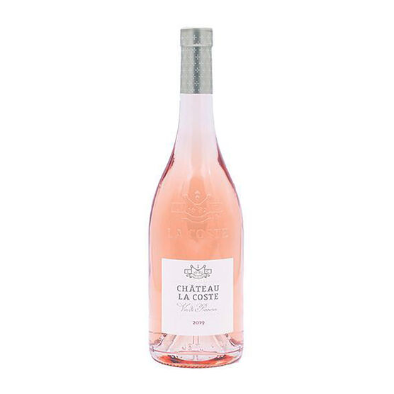 Chateau La Coste 2019 rosé wine, France (case of 6)