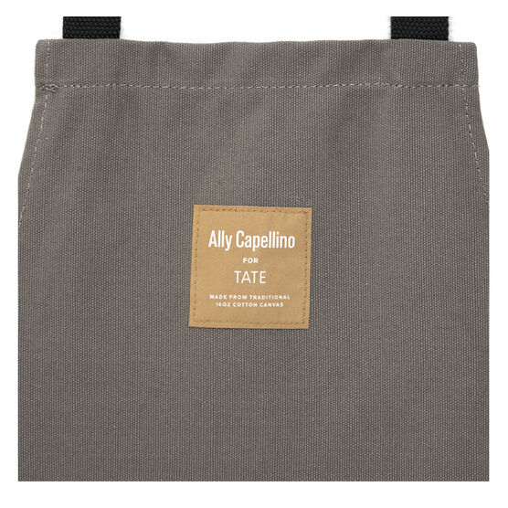 Grey/Orange Ally Capellino apron