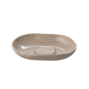 Natural ceramic soap dish
