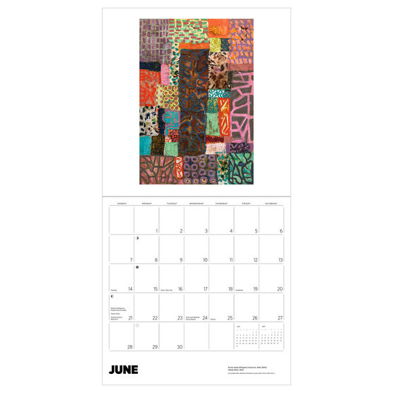 Pacita Abad 2026 wall calendar