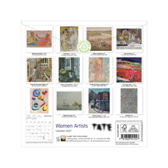 Tate: Woman Artists MINI Calendar 2027