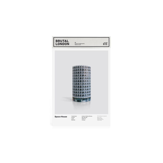 Space House paper model kit
