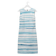 Lisa Milroy blue striped Summer Collection dress