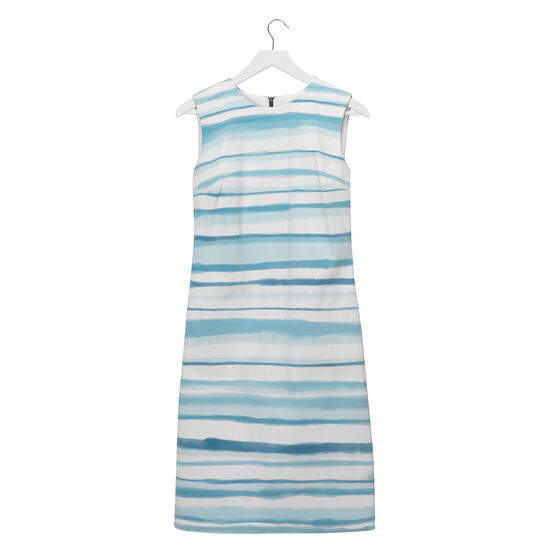 Lisa Milroy blue striped Summer Collection dress | Clothing | Tate Shop ...