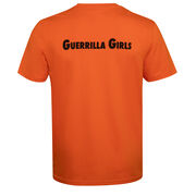 Guerrilla Girls gorilla orange t-shirt