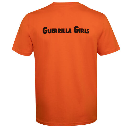 Guerrilla Girls gorilla orange t-shirt