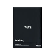 Keith Haring Dog on Black notebook