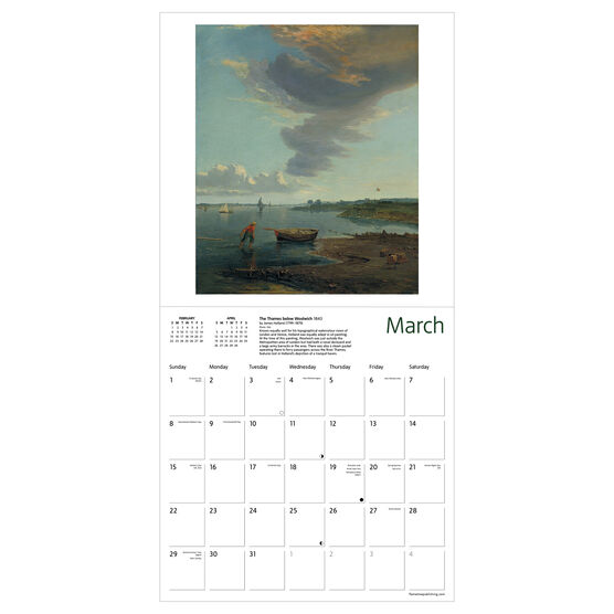 Tate: British Landscapes 2026 wall calendar