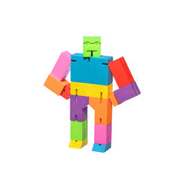 Multi-coloured cubebot